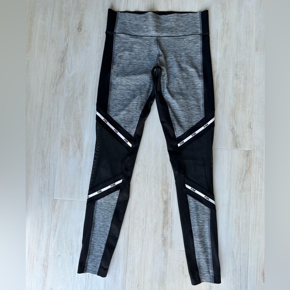 Victoria Secret’s PINK Gray & Black Leggings - Picture 1 of 5